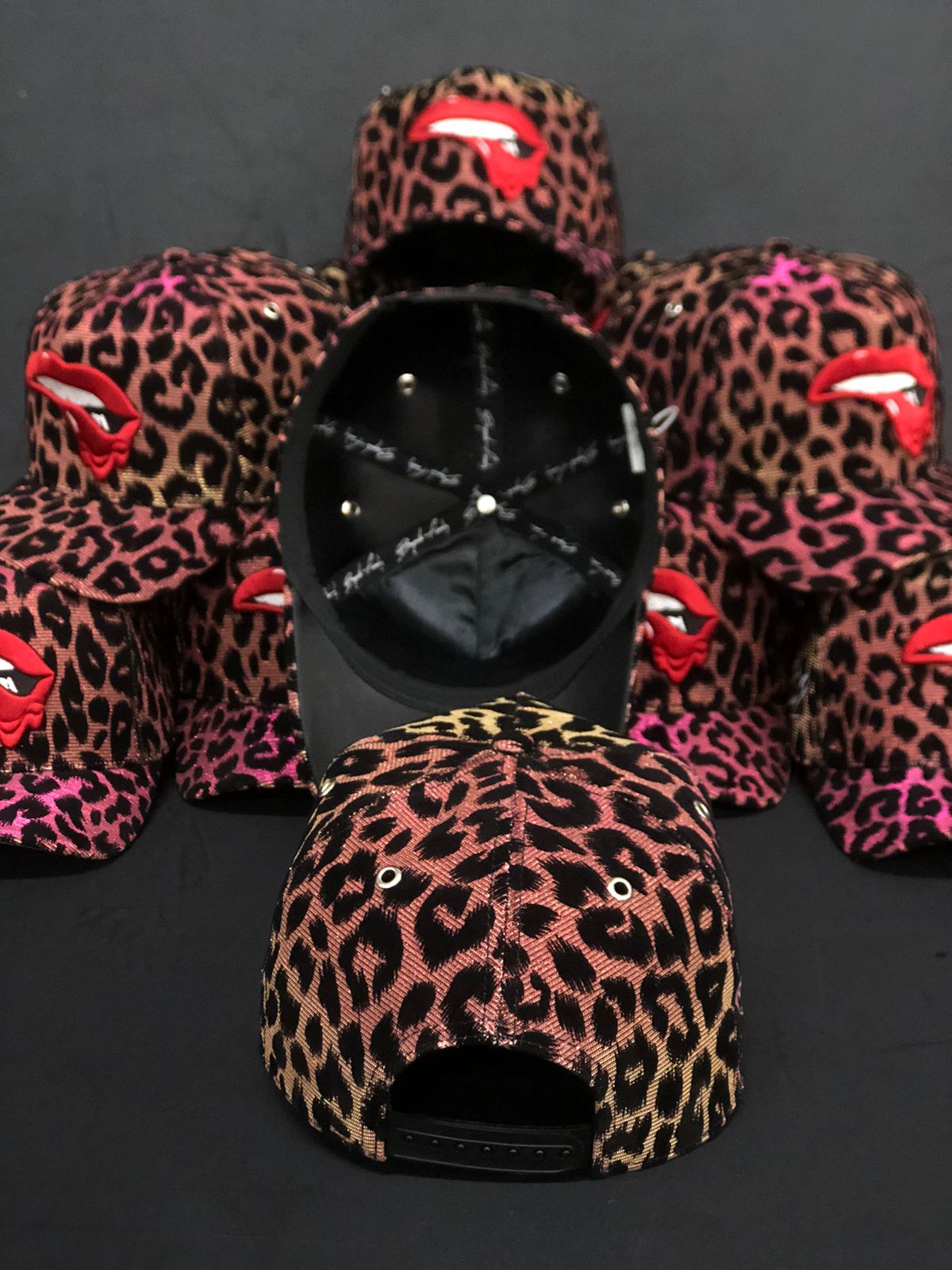 Exclusive Animal Print Holographic Hat