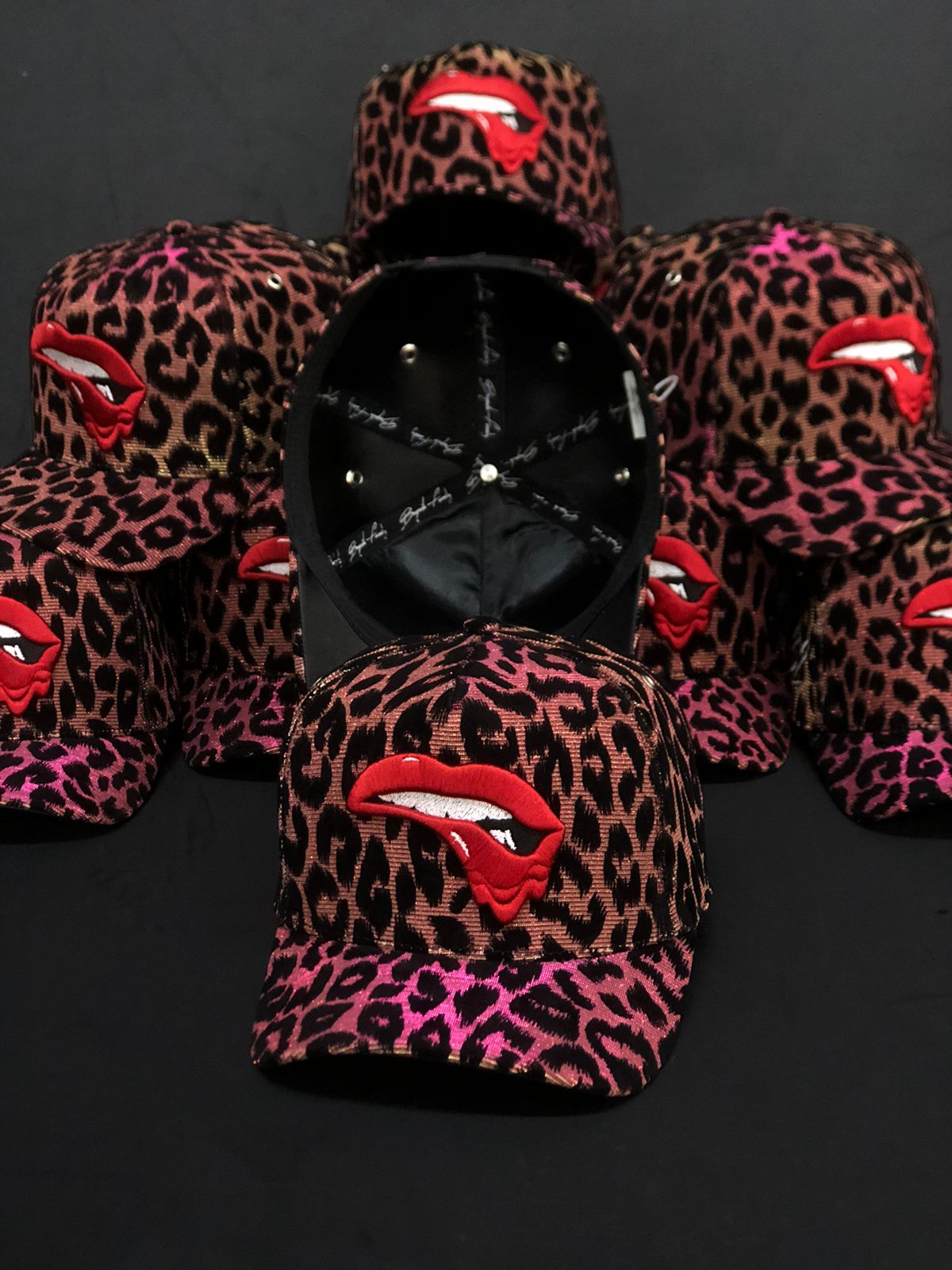 Exclusive Animal Print Holographic Hat