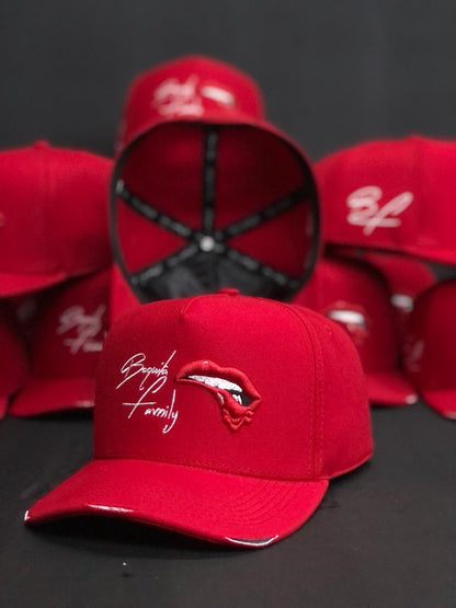 Red BF Hat. Work of Art