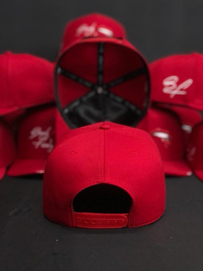 Red BF Hat. Work of Art